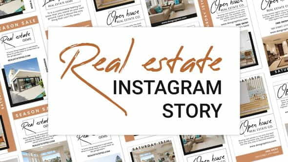 Real Estate Instagram Stories - VideoHive 33966223