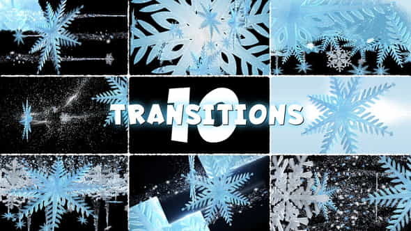 Winter Transitions Pack - VideoHive 25066409