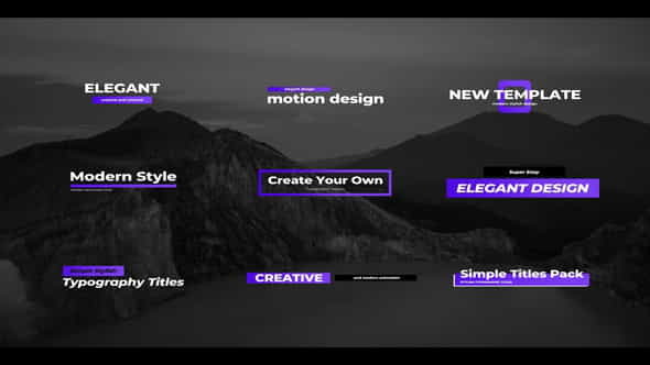 Simple Creative Titles - VideoHive 29742734