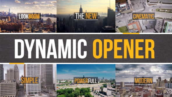 Dynamic Opener - VideoHive 12917369