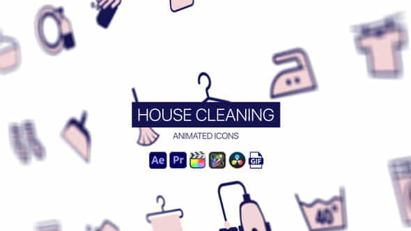 House Cleaning Animated - VideoHive 44951932