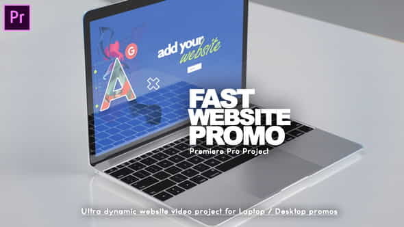 Fast Website Promo Premiere Pro - VideoHive 33625280