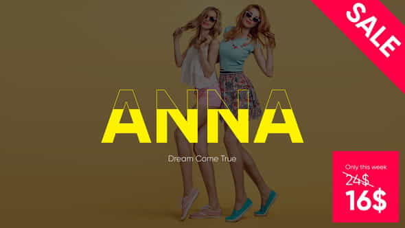 Fashion Store Promo - Anna - VideoHive 23817657