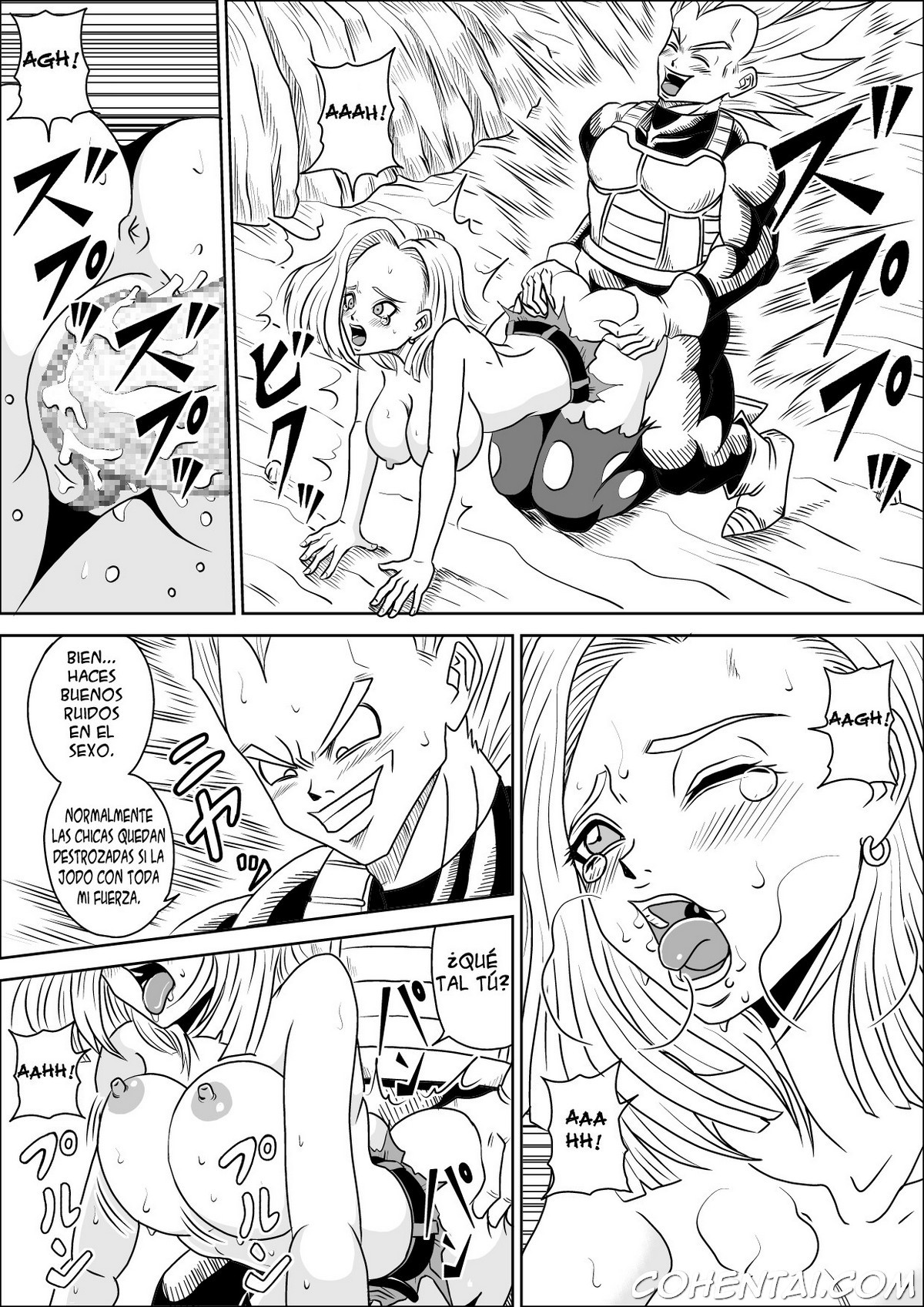 Full Bokko 18-gou! (Dragon Ball Z) xxx comics manga porno doujin hentai español sexo 