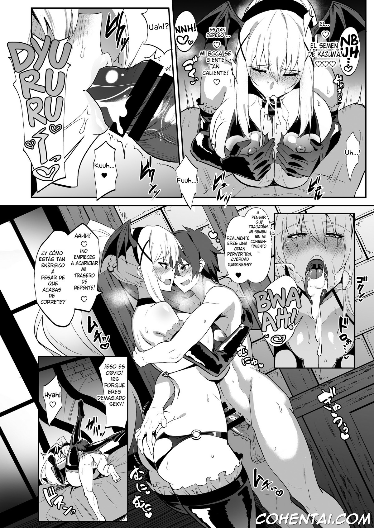 Darkness true LOVE (Kono Subarashii Sekai ni Syukufuku o!) xxx comics manga porno doujin hentai español sexo Darkness | Lalatina Dustiness Ford Kazuma Satou Kono Subarashii Sekai ni Syukufuku o! Sylvia