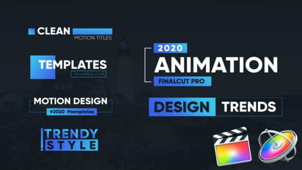 Clean Titles Pack - VideoHive 25445050