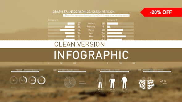Infographics clean version - VideoHive 20554889