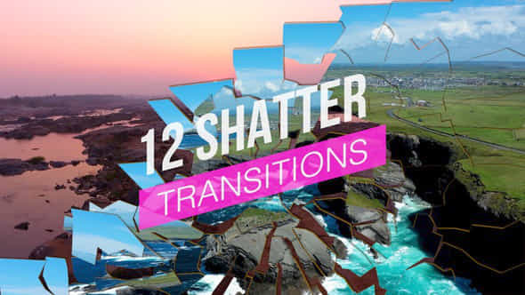 Shatter Transitions - VideoHive 43406604