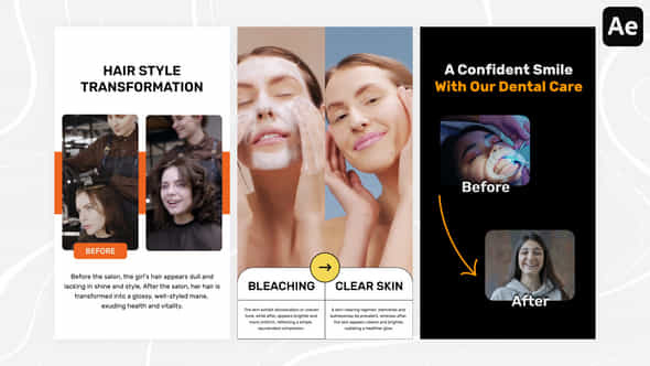Before After Social Media Videos - VideoHive 52147787