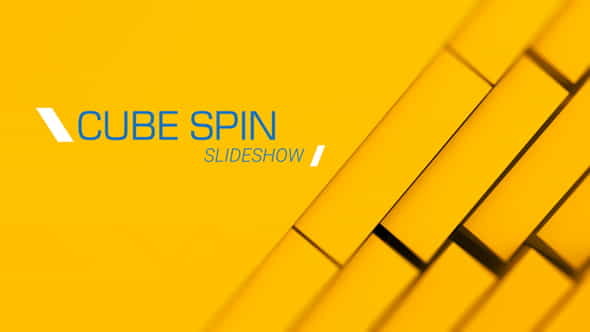 3D Cubes Spin - VideoHive 20133696