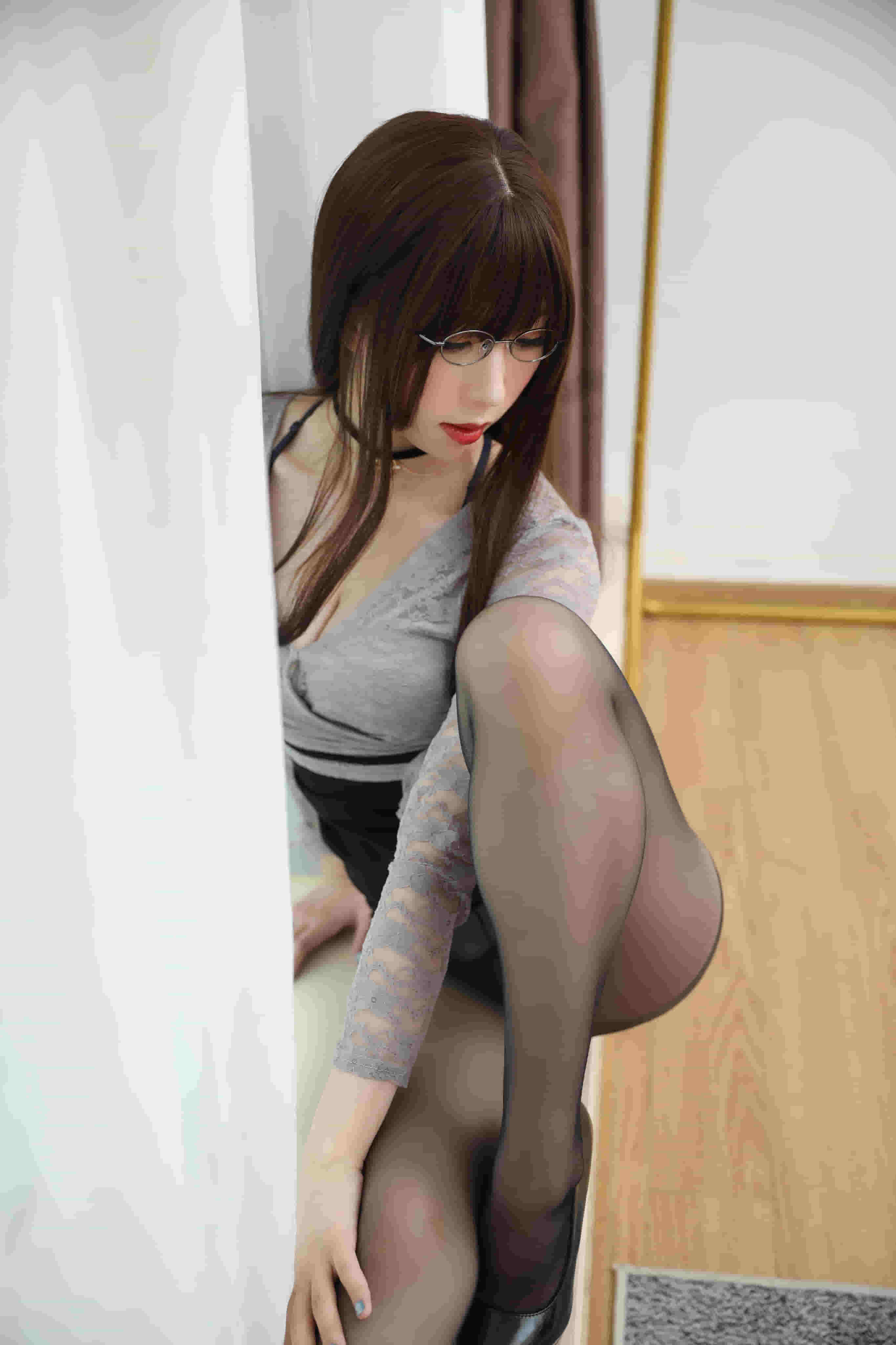 Japan's super popular COS-Super collection of Shikano Nozomi's works 22 - Vol.17 Stockings OL