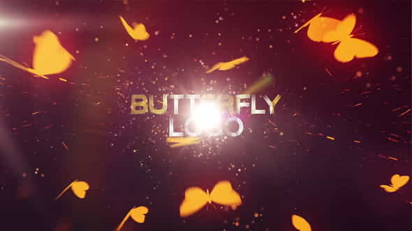 Butterfly Logo Reveal - VideoHive 24971218