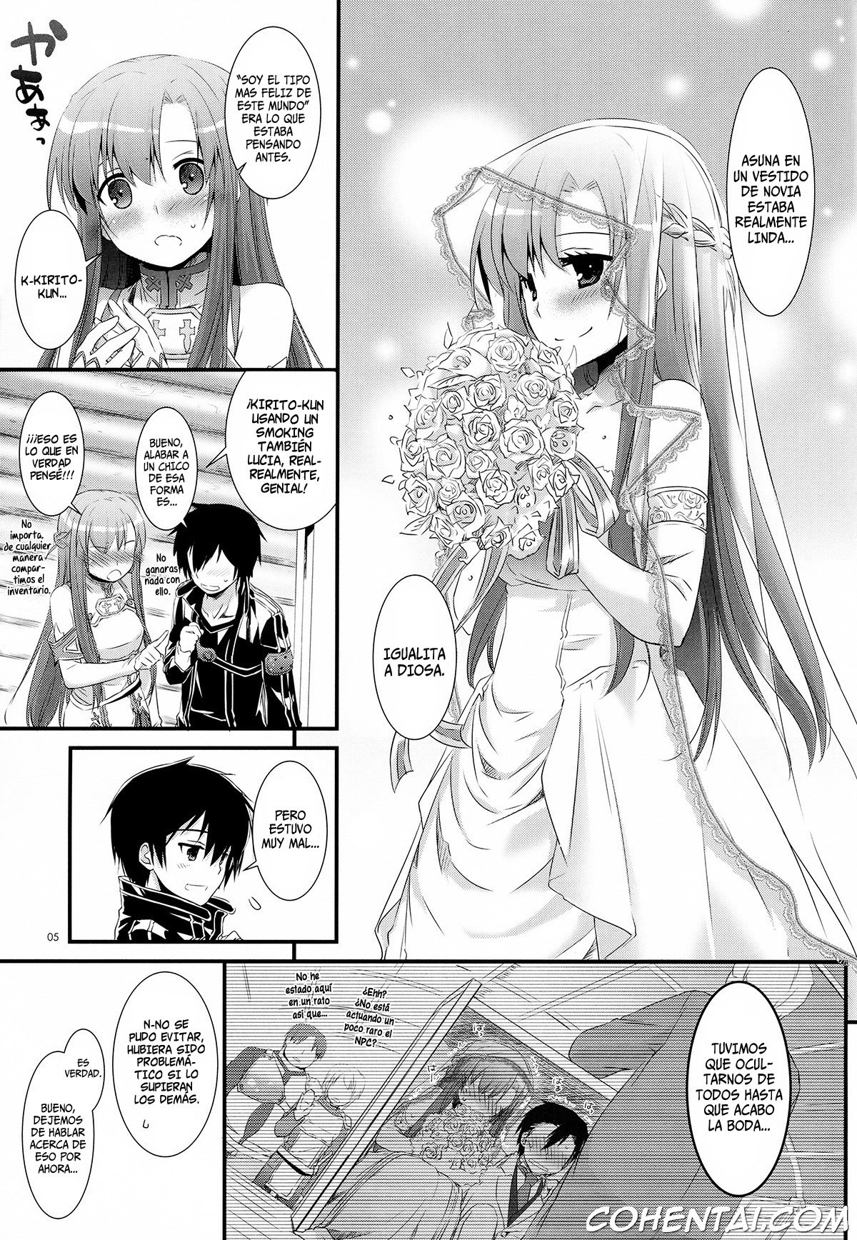 D.L. action 71 (Sword Art Online) xxx comics manga porno doujin hentai español sexo Asuna Yuuki Kazuto Kirigaya | Kirito Sword Art Online