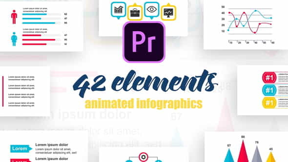 Statistic Infographics Vol.34 for Premiere - VideoHive 27525991