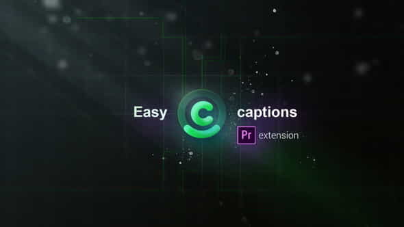 Easy Captions for Premiere Pro - VideoHive 25133306