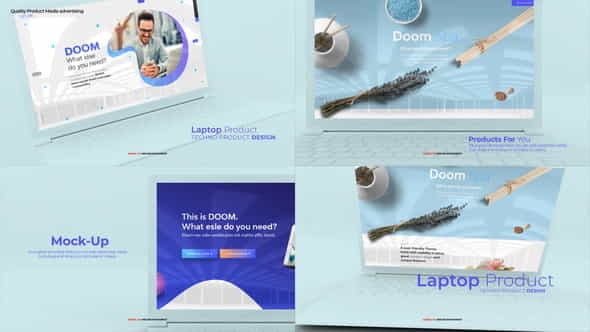 Laptop Mockup Promo - VideoHive 35377874