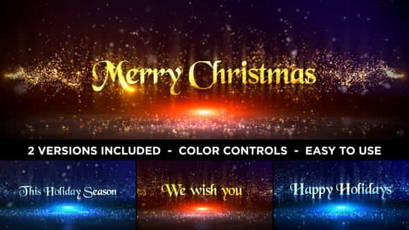 Christmas Titles - VideoHive 18730813