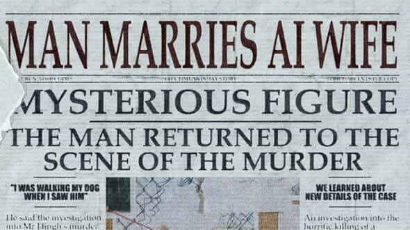 Newspaper Titles - VideoHive 58842070