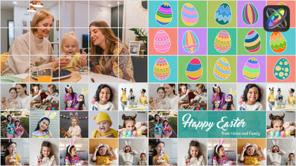 Easter Greetings Apple - VideoHive 36742883