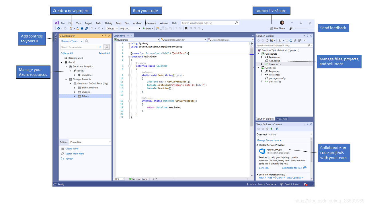 Visual Studio 2019 IDE