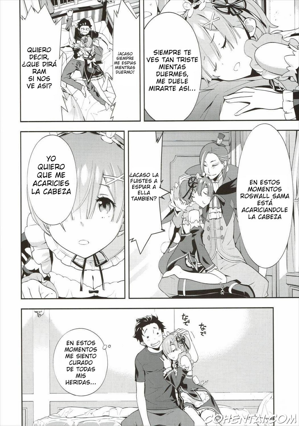 CHOICE (Re:Zero kara Hajimeru Isekai Seikatsu) xxx comics manga porno doujin hentai español sexo 