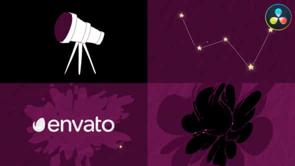 Telescope and Constellation - VideoHive 47230785