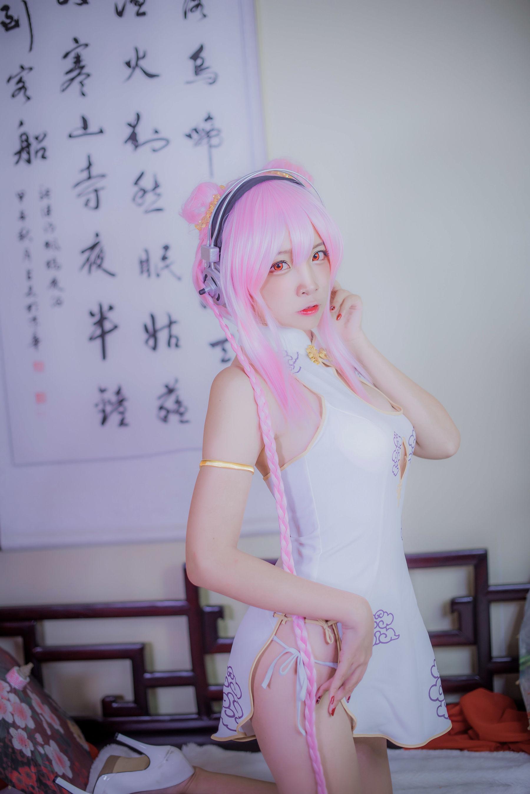 [Cosplay] 人气Coser二佐Nisa – 索尼子旗袍 写真集(2)