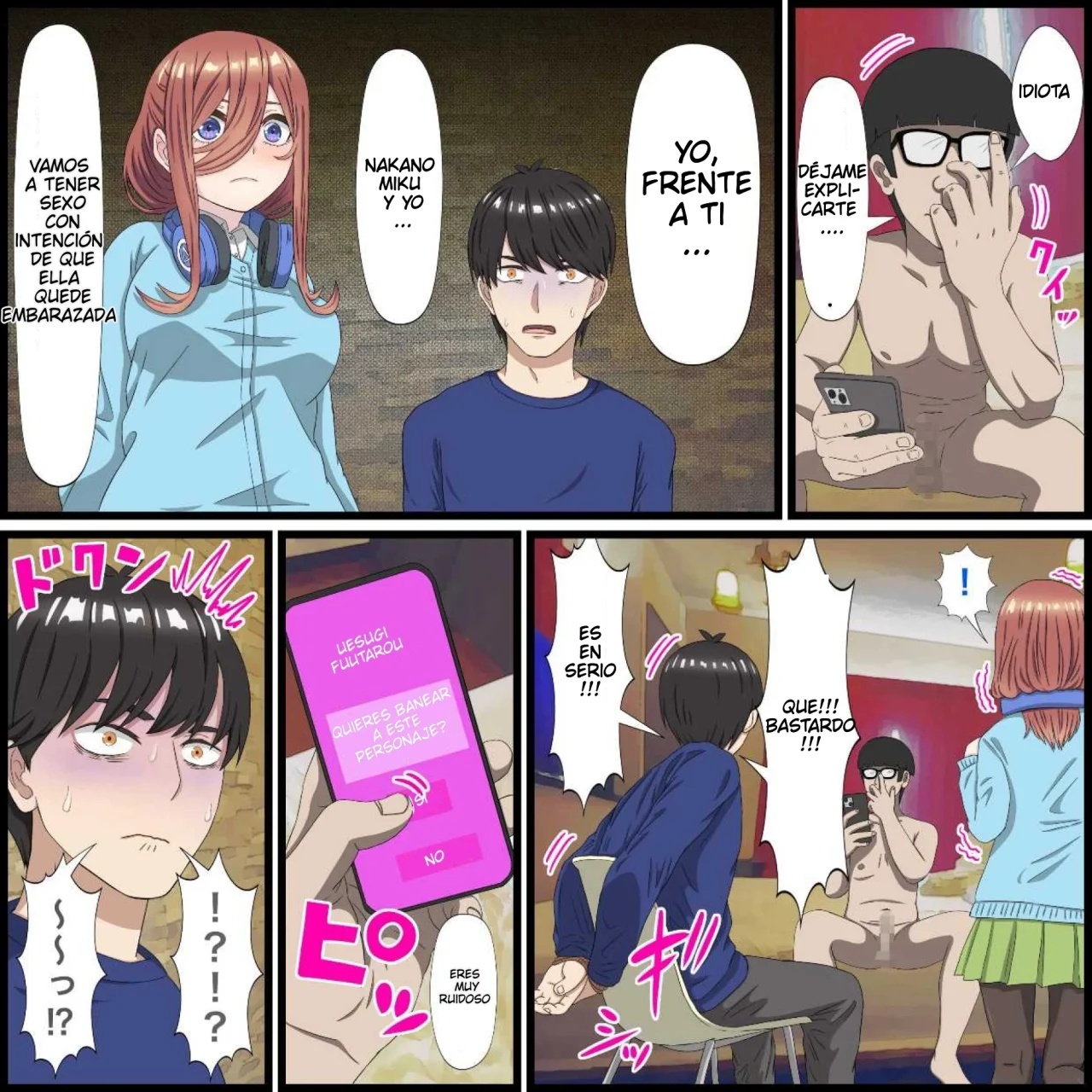 An app that lets you have sex with anime characters Gotoubun no hanayome Miku Nakano 2 - 7