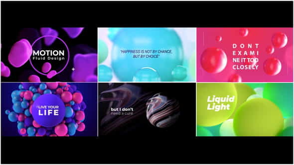 Abstract Titles | Spheres - VideoHive 34616281