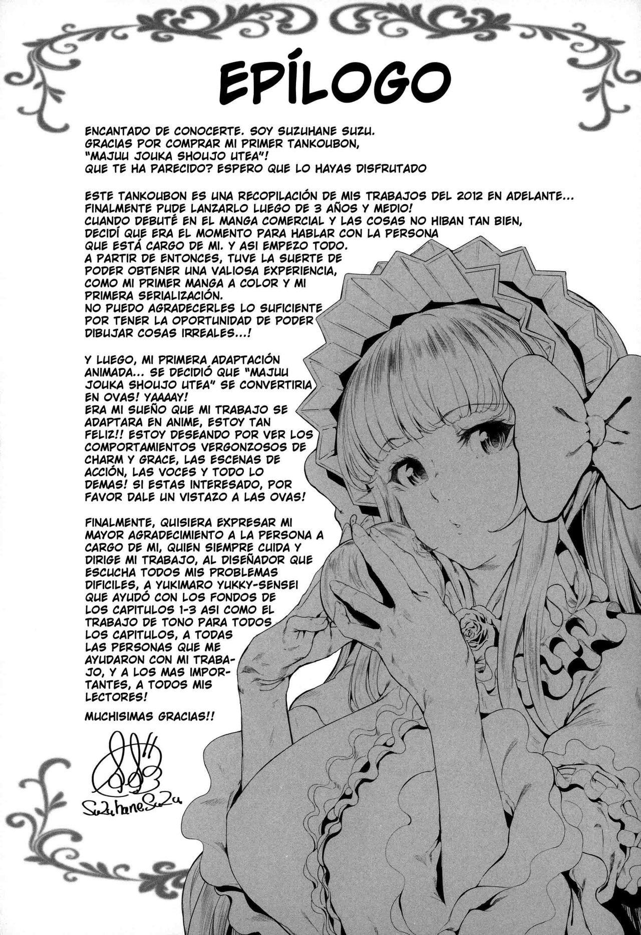 Majuu Jouka Shoujo Utea 7 Sin Censura - 34