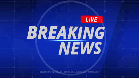 Breaking News Intro - VideoHive 45684645