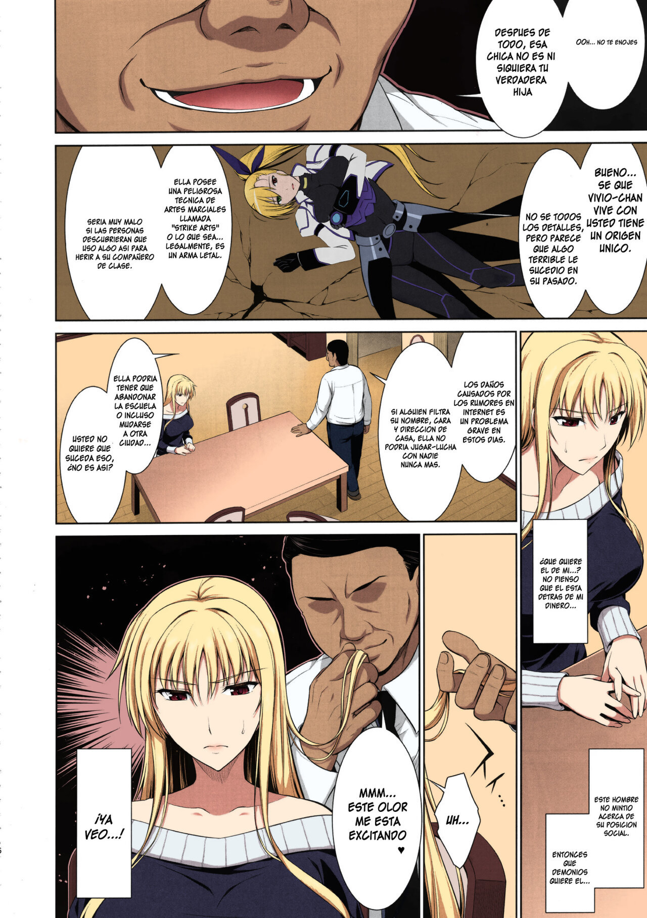 Mating Dance -Fate Chapter 1- (Mahou Shoujo Lyrical Nanoha) Sin Censura - COLORIZED - 2