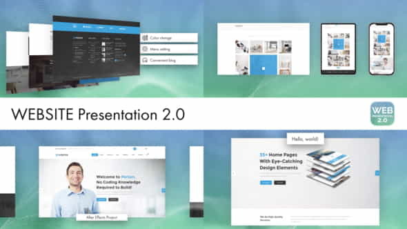 Website Presentation - VideoHive 23866722