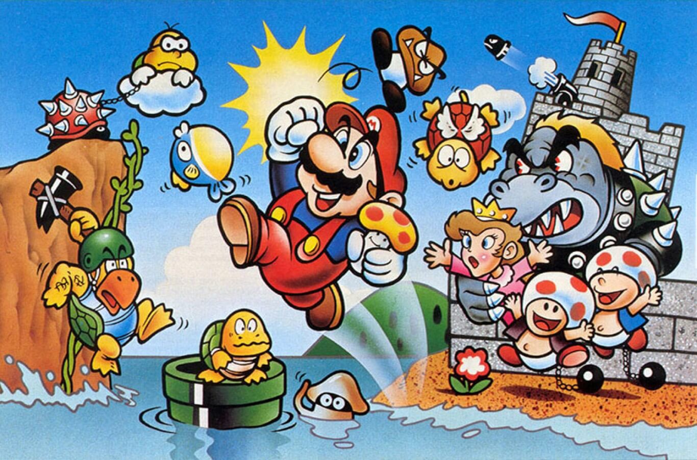 Super Mario Bros. (Japan, USA) PC İndirmeden Retro Oyunlar Oyna