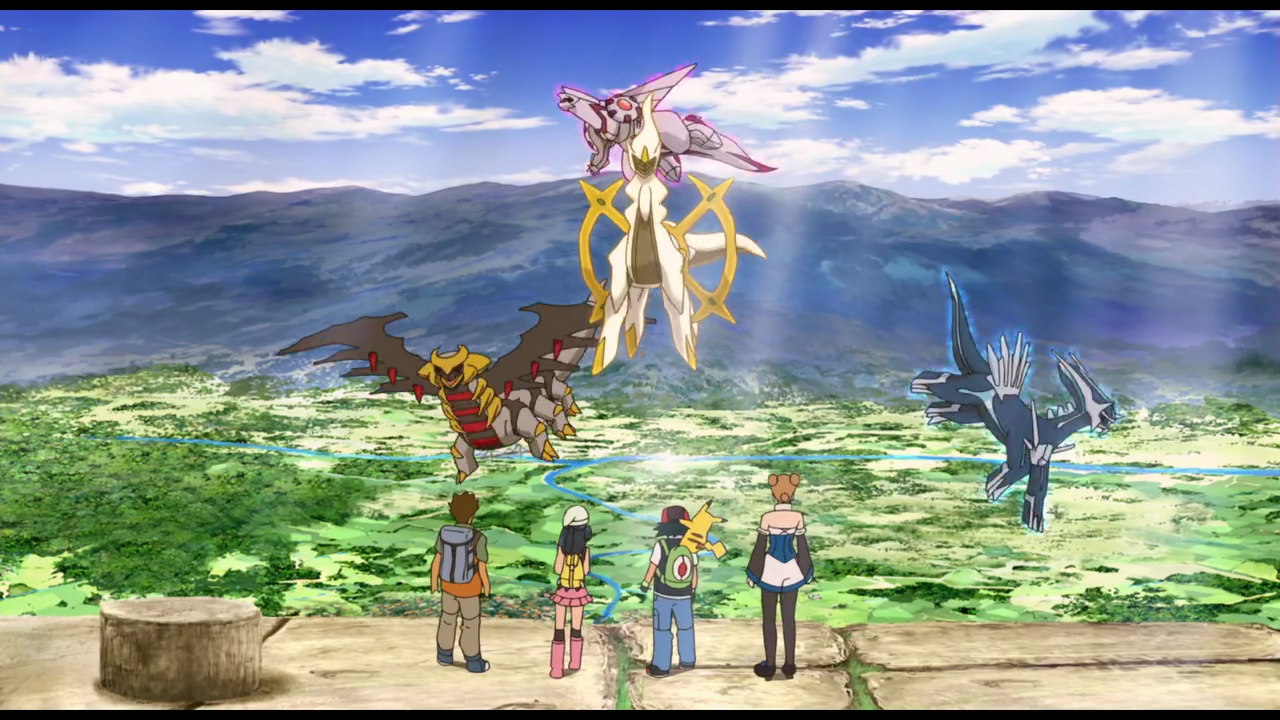 Arceus and the jewel of life =movie 12 Pokemon.