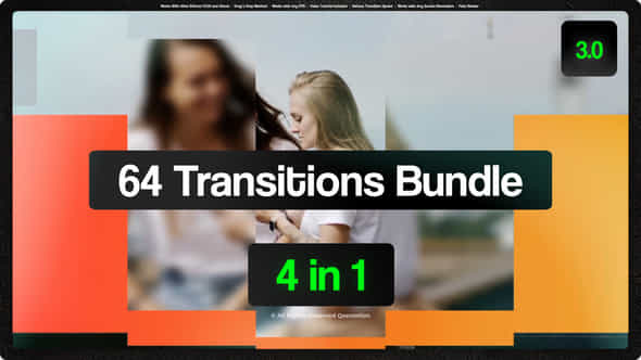 Transitions Bundle 3.0 - VideoHive 45344684