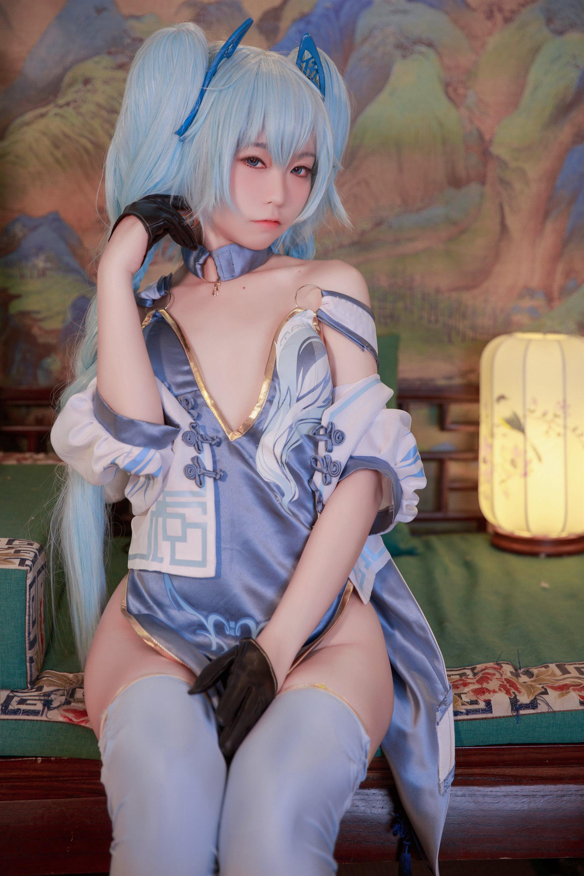 G44不会受伤-旗袍 翠雀媚(19)