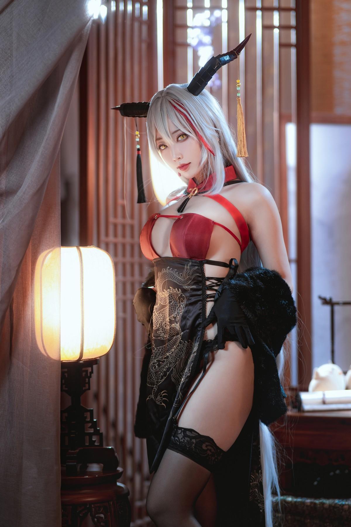 Cosplay 宮本桜 埃吉尔旗袍(16)