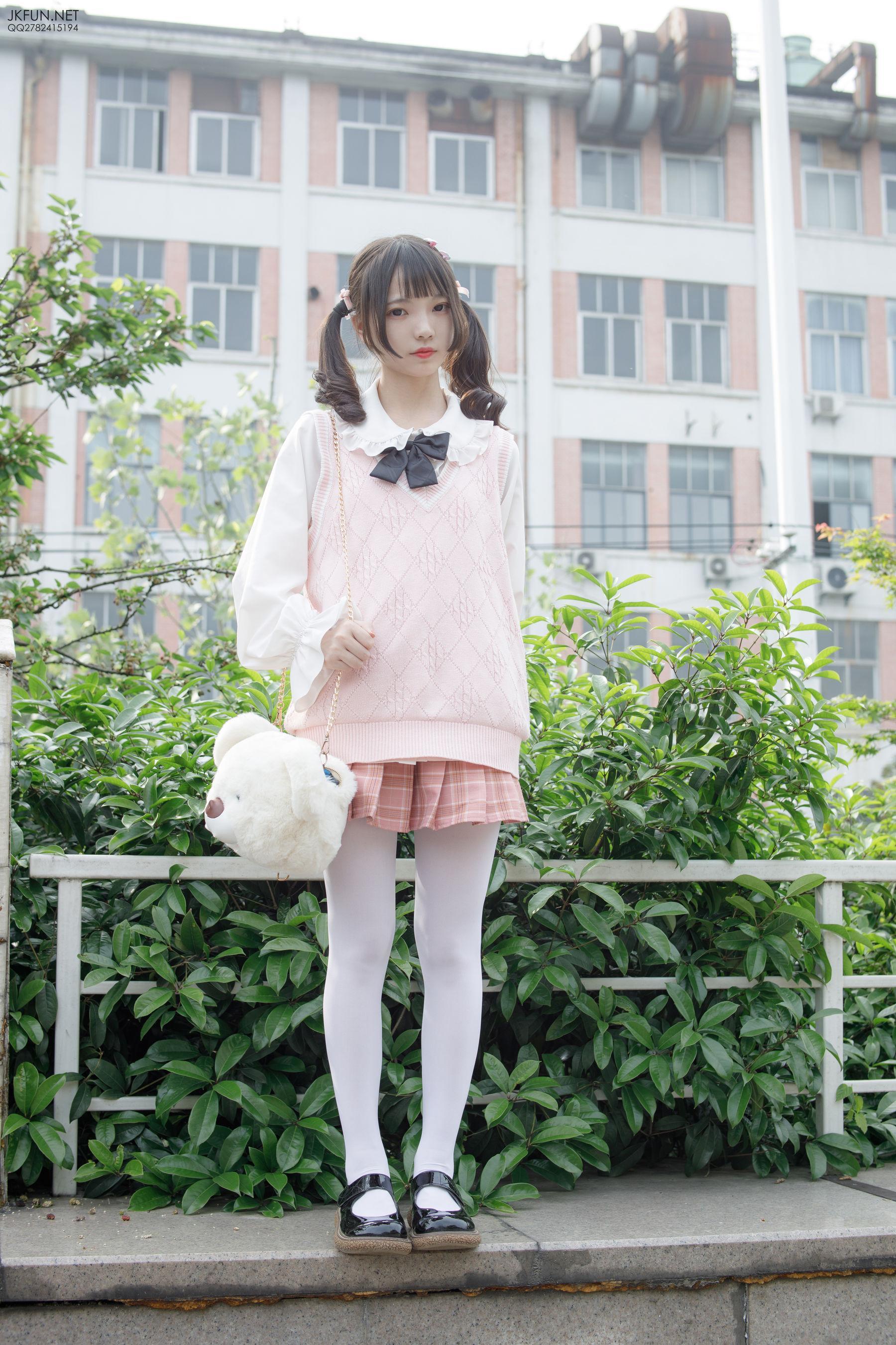 默陌《80D白丝》 [森萝财团] JKFUN-007 写真集(59)