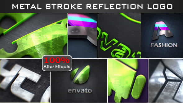Stroke Metal Reflection - VideoHive 6163882