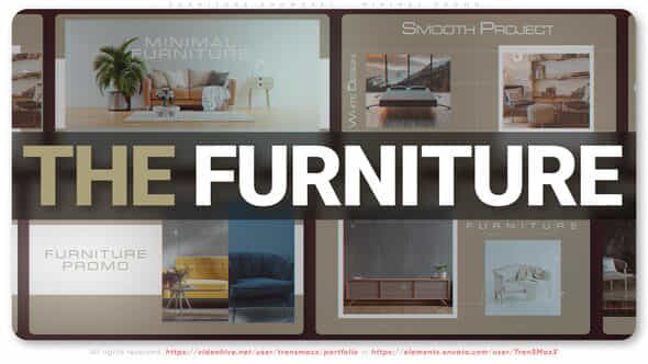 Furniture Showreel - - VideoHive 41998643