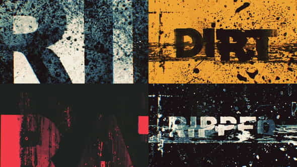 Ripped Grunge Title Opener - VideoHive 25550022