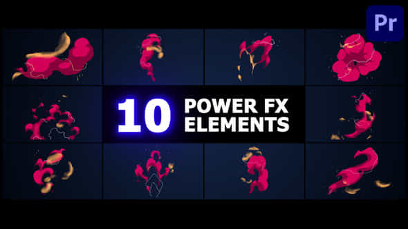 Power Elements Premiere Pro Mogrt - VideoHive 47992069