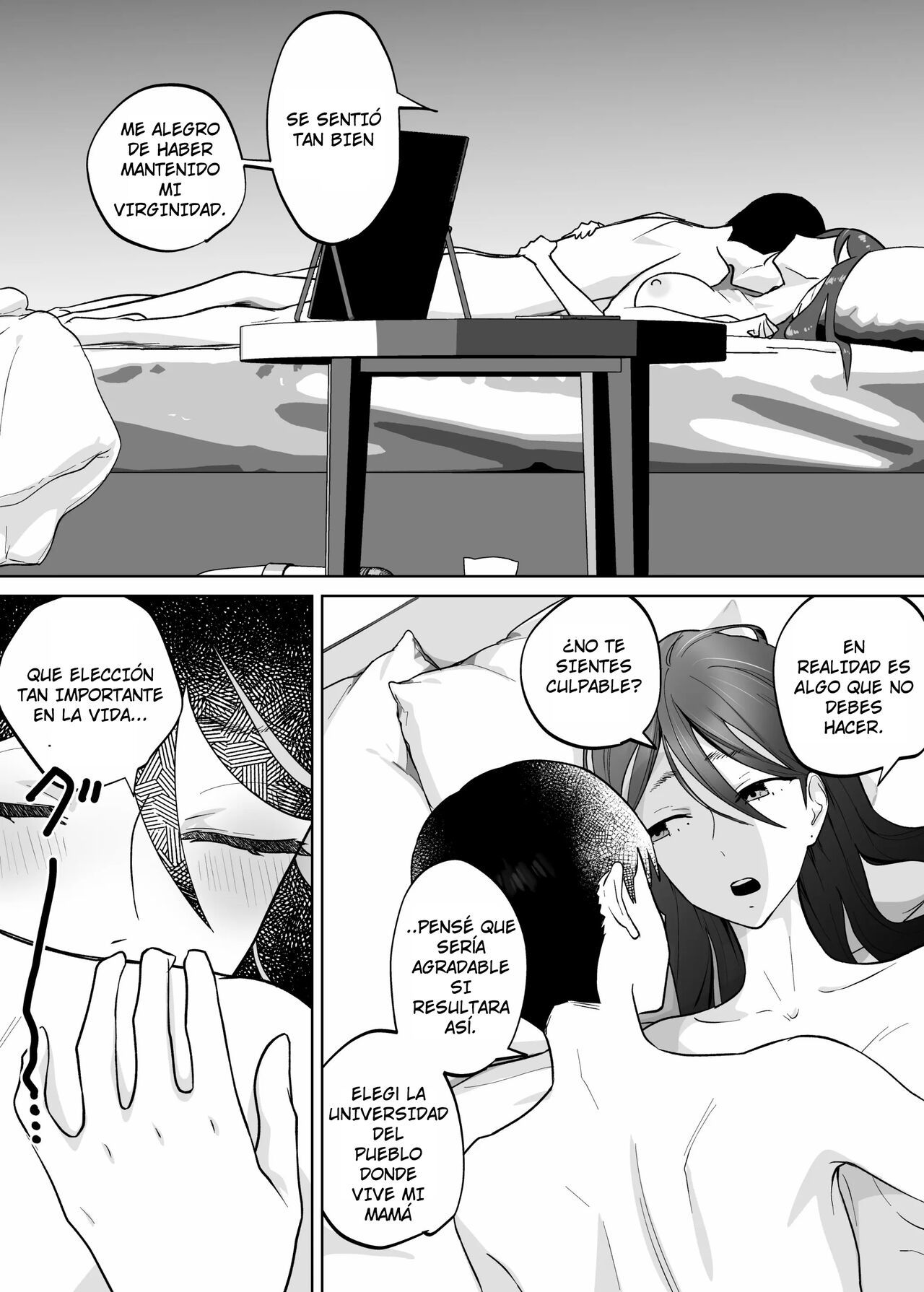 [Karashina en] Kaa-san, Tsukiatte 1-2  Madre, Sal Conmigo 1-2 [Spanish] [SrTraduc]