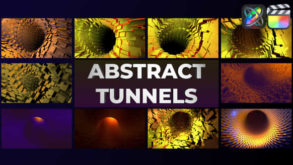 Abstract Tunnels - VideoHive 47795724
