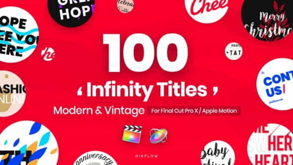 Infinity Titles for Final Cut Pro | Titles - VideoHive 24153177