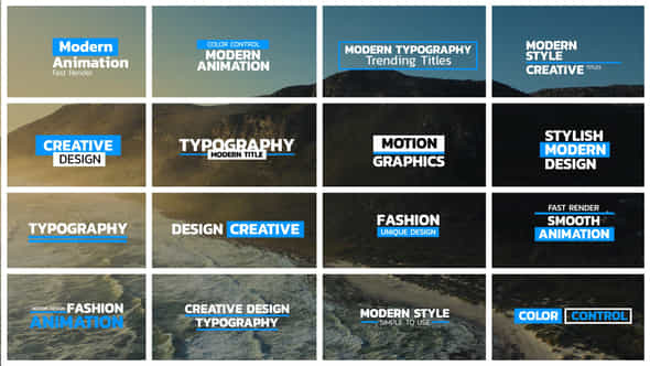 Simple Titles - VideoHive 43436583