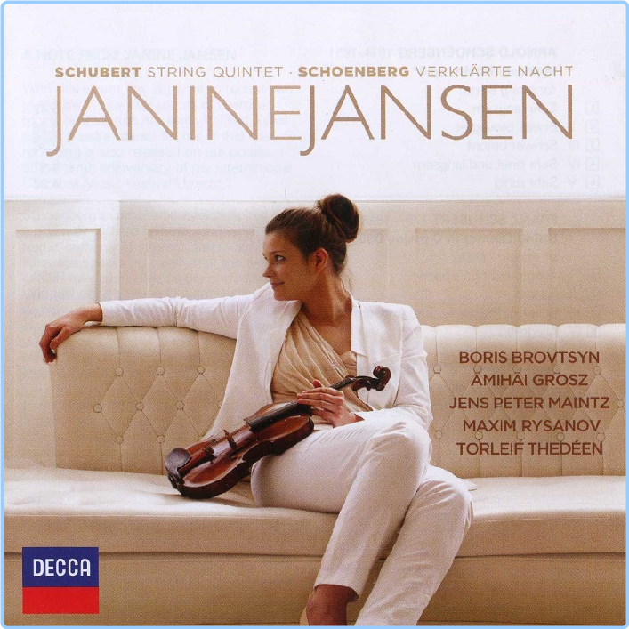 Schubert String Quintet, Schoenberg Verklate Nacht Janine Jansen 223MI8ht_o