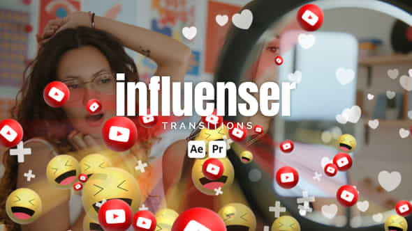 Influenser Transitions - VideoHive 50596436