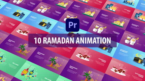Ramadan Animation | Premiere Pro - VideoHive 30997349